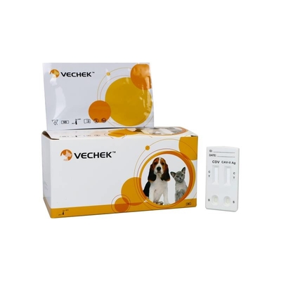 Casete rápido combinado de la prueba del antígeno canino del adenovirus-Ii del virus de enfermedad canino