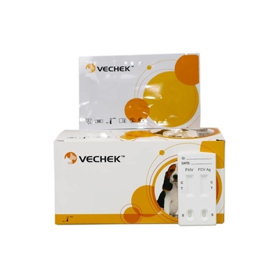 Prueba rápida combinada del antígeno para el antígeno felino de Calicivirus del antígeno felino de Herpesvirus