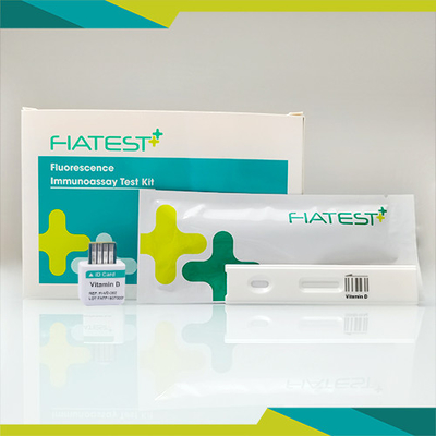 Método del immunoensayo de la fluorescencia del casete de la prueba de la vitamina D del plasma del suero D2+D3