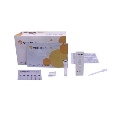Prueba Kit Serum Plasma CDV AG del virus de enfermedad canino