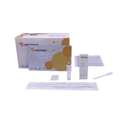 Tipo canino del adenovirus - equipo de prueba de diagnóstico de la prueba del antígeno II con el VETERINARIO de lectura rápido