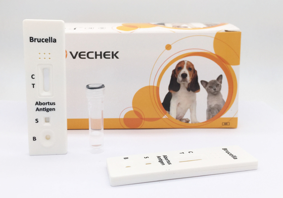 Prueba bovina del antígeno de la brucella de 10 minutos con cualitativo y preliminar