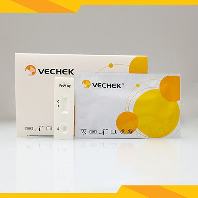 Prueba del antígeno del virus FeLV AG Cat Test Kits Feline Leukemia