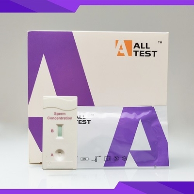 Casete rápido de la prueba de la concentración de la esperma de Alltest OTC