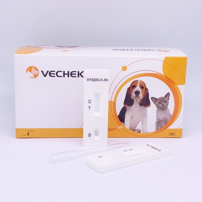 prueba porcina del anticuerpo del virus A de Kit Foot And Mouth Disease de la prueba 10pcs
