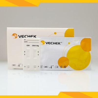 Prueba rápida combinada Kit For Cat del antígeno canino del adenovirus-Ii
